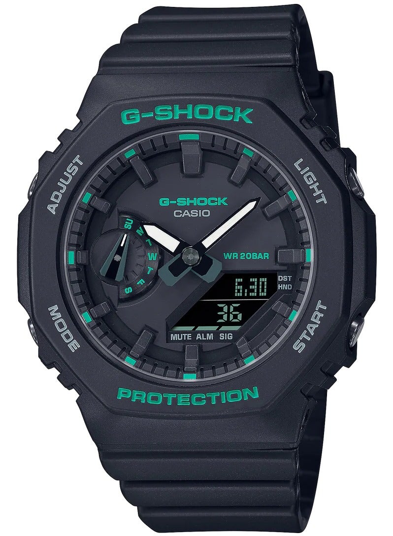 CASIO Resin Analog+Digital Watch GMA-S2100GA-1ADR - Image 1
