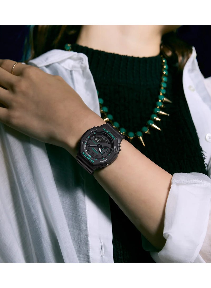 CASIO Resin Analog+Digital Watch GMA-S2100GA-1ADR - Image 2