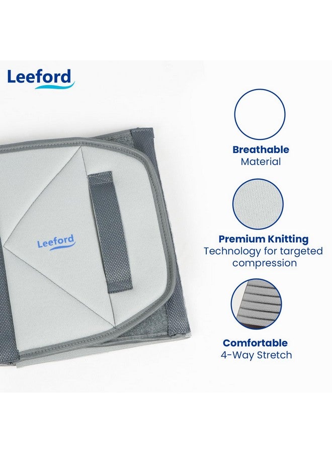 Leeford Abdominal Support Belt-Size-Xl|Lower Back Pain Relief|Breathable Belt|Tummy Reduction|Back Pain Support Belt For Men & Women  - Image 4