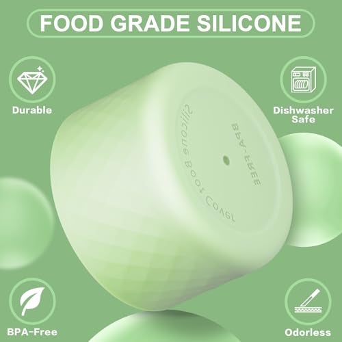 YOUCOX Silicone Boot for Owala Water Bottle 40 oz, Anti-Slip Protective Sleeve for FreeSip/Twist/Flip Stainless Steel Water Bottles, Bottom Cover for Owala Accessories, BPA Free, Dishwasher Safe - Image 4