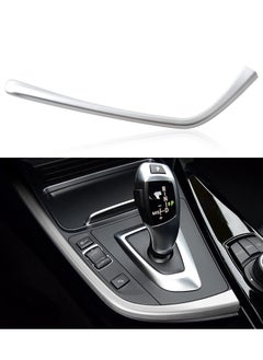 SYOSI SYOSI Car Gear Shift Cover Panel Sticker Decal ABS Trim fit for BMW F30 F31 F34 3GT F32 F33 F36 3 4 Series Car Accessories Silver  - Image 1