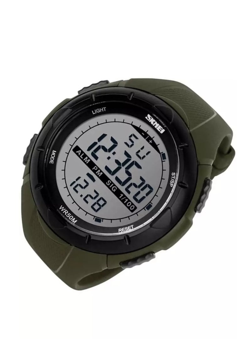 SKMEI - Skmei 1025 Green Waterproof Digital Multifunction Sports Watch - Image 1