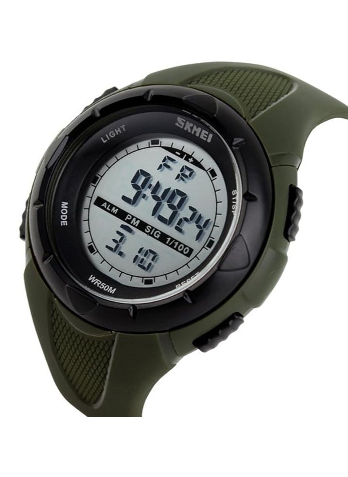 SKMEI - Skmei 1025 Green Waterproof Digital Multifunction Sports Watch - Image 1