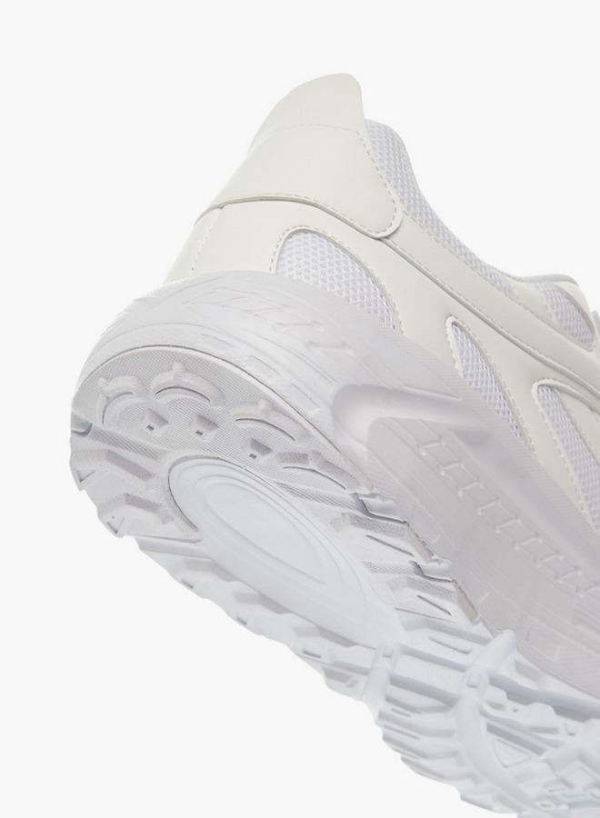 LBL by Shoexpress Men Panelled Sneakers with Lace-Up Closure - Image 5