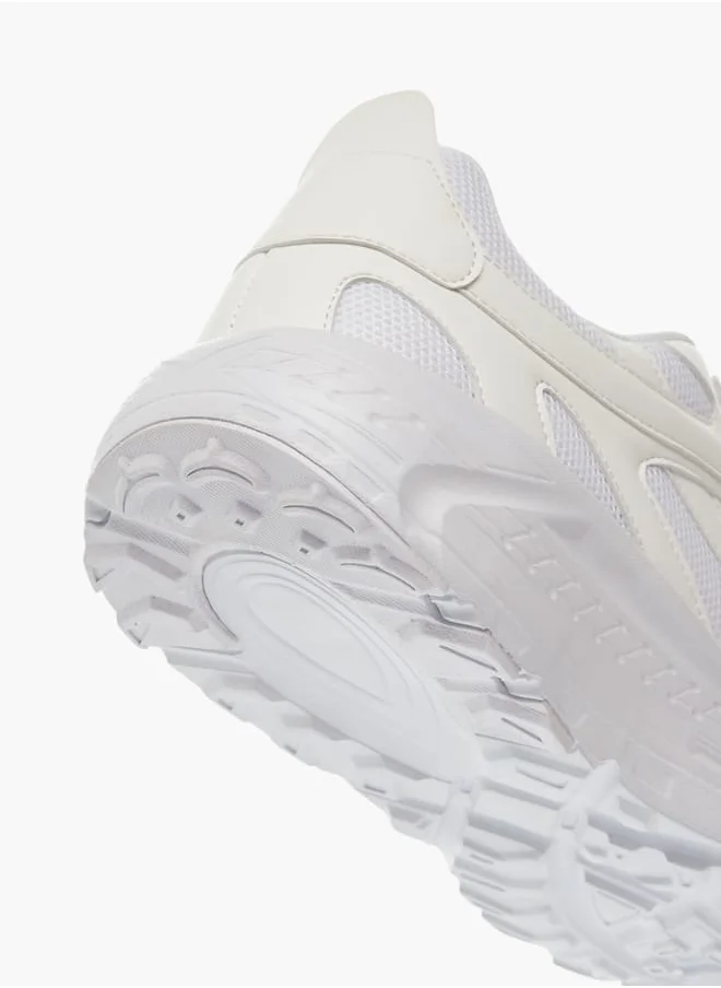 ال بي ال من شو اكسبرس Men Panelled Sneakers with Lace-Up Closure