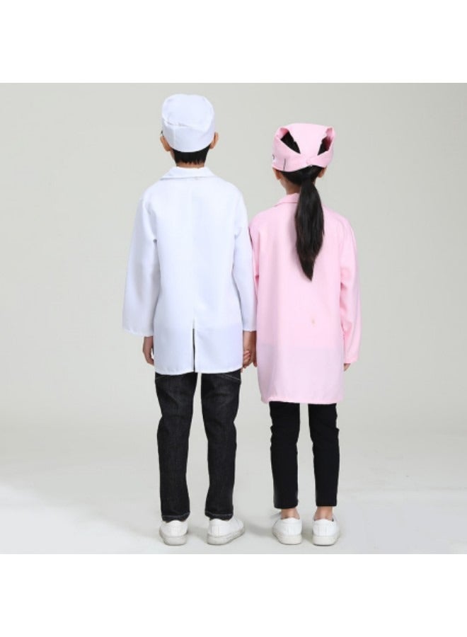 Kids Children Doctor Nurse Role play Cosplay Costume - Image 3