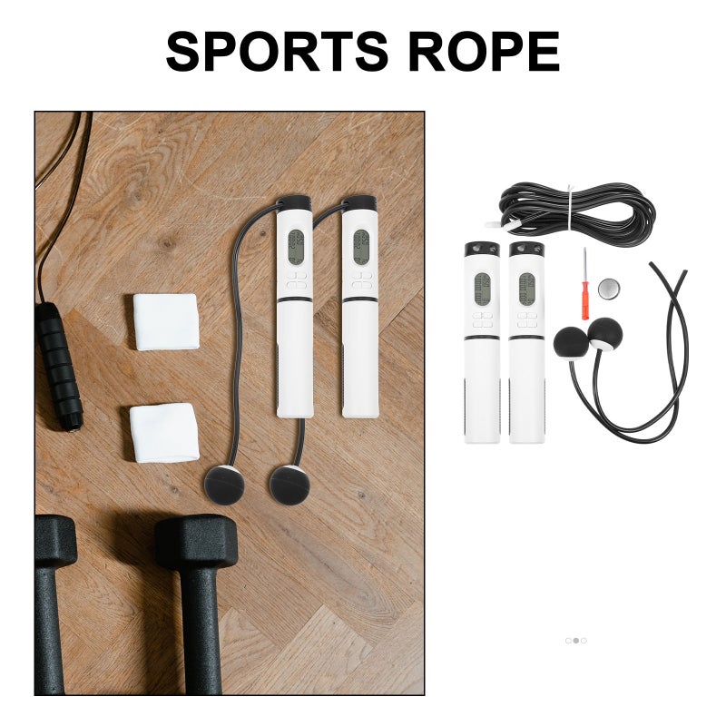 🏋️ حبل تخطي للتمارين الرياضية للبالغين مع محامل معززة لمقاومة التآكل ومساحة تخزين صغيرة - Image 5