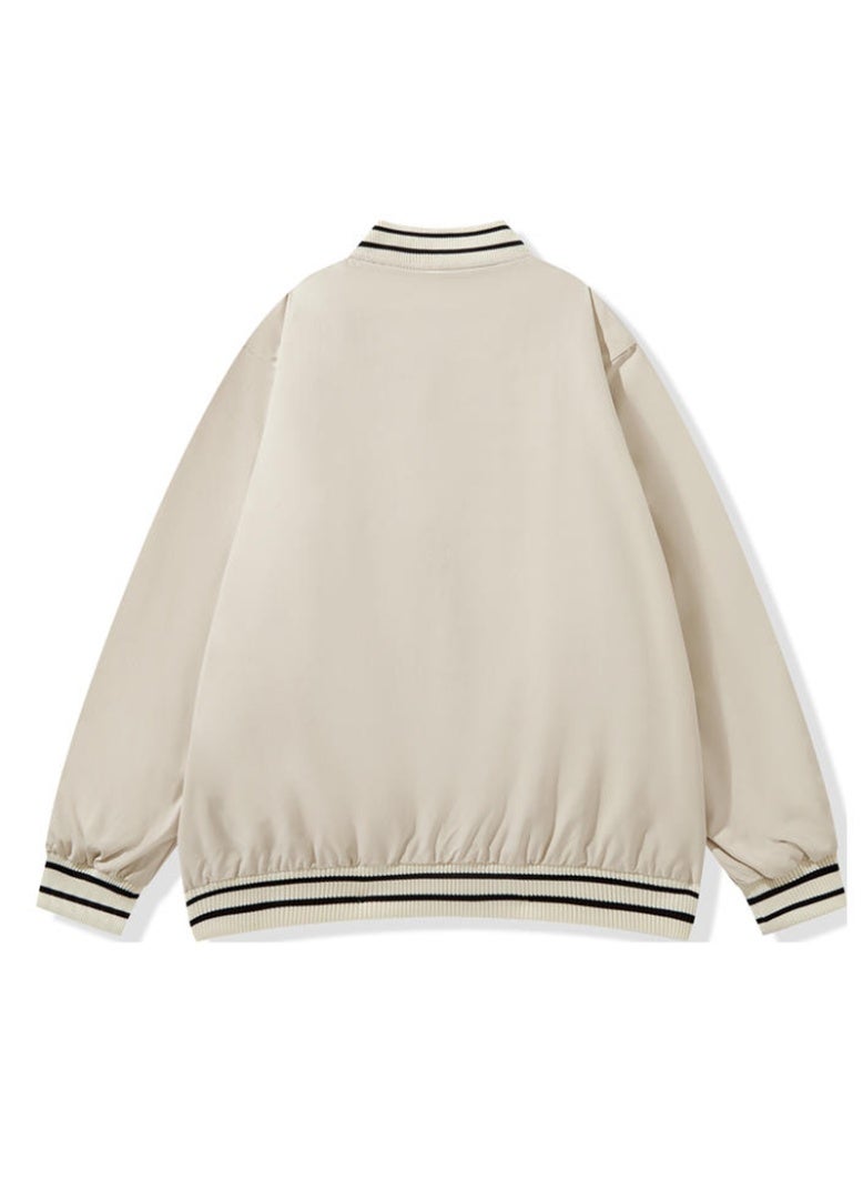 أوف-وايت OFF-WHITE baseball uniform jacket for men and women - Image 4