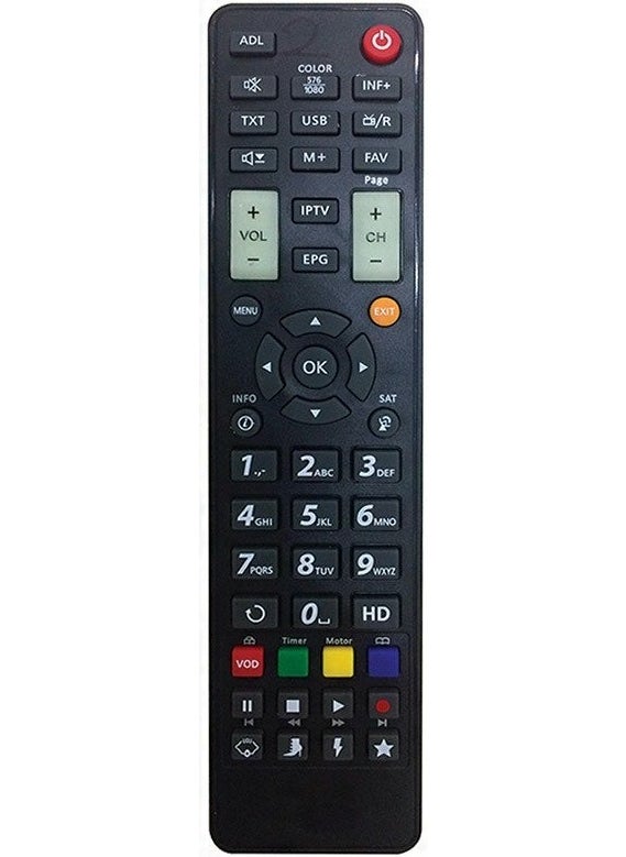 Next 2053 HD Satellite Receiver Remote Control