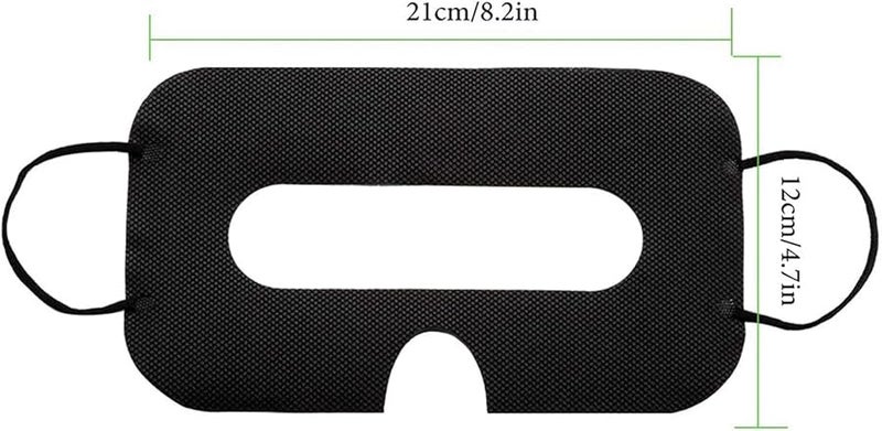 100pcs White Nonwoven Eye Covers for Virtual Reality Headsets Soft Comfortable Disposable - Image 5