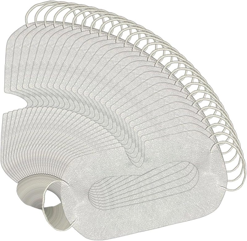 100pcs White Nonwoven Eye Covers for Virtual Reality Headsets Soft Comfortable Disposable - Image 4