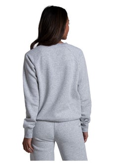 FRUIT OF THE LOOM Women'S Crafted Comfort Sweatshirts Pants & Triblend Tees Grey Heather  - Image 3