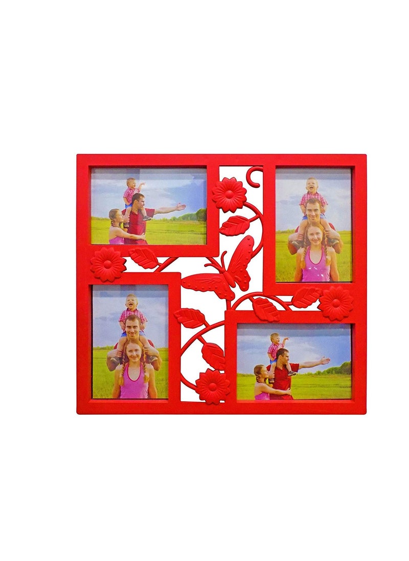 Inaaya INAAYA Photo Frames for Table, Wall Photo Frame for Office, 40 Gram, Red, Pack of 1  - Image 1