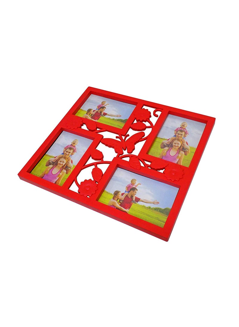 Inaaya INAAYA Photo Frames for Table, Wall Photo Frame for Office, 40 Gram, Red, Pack of 1  - Image 3