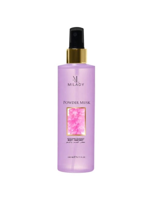 Musk Powder Hair and Body Mist  240 Ml