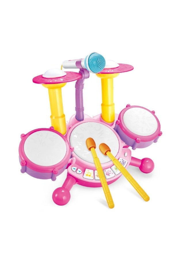 Kids Jazz Drum Toy Drum Kit Baby Toy Drum Percussion Instrument - Image 1
