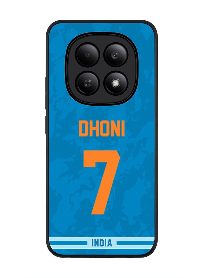 For Xiaomi Redmi Note 15 4G Case,Slim fit Camera Protection, Shockproof Thin Phone cover  - India MS Dhoni, Jersey No 7