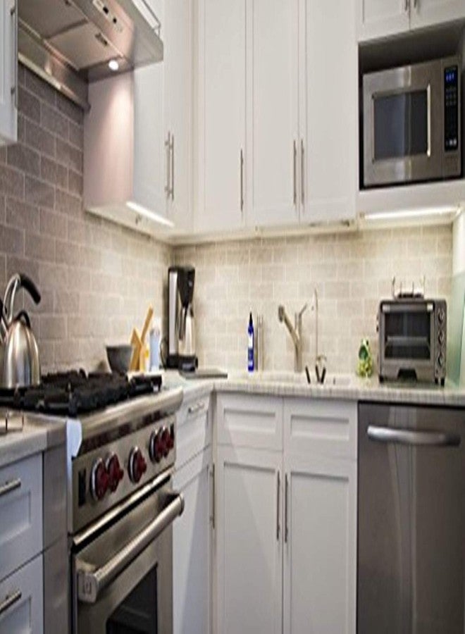 Wang-Data 30 Pack 12mm Stainless Steel Kitchen Cabinet Handles T Bar Pull (8" Overall Length,5" Hole Centers) - Image 4