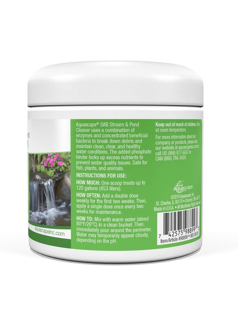 Aquascape Aquascape SAB Stream  Pond Clean Water Treatment 8oz  98999  - Image 2