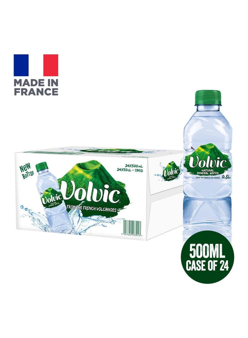 Volvic Natural Mineral Water 500ml, Case of 24 - Image 3