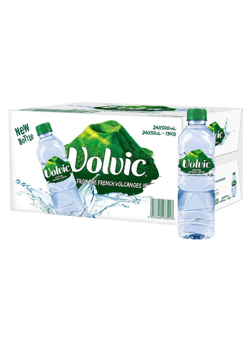 Volvic Natural Mineral Water 500ml, Case of 24 - Image 5