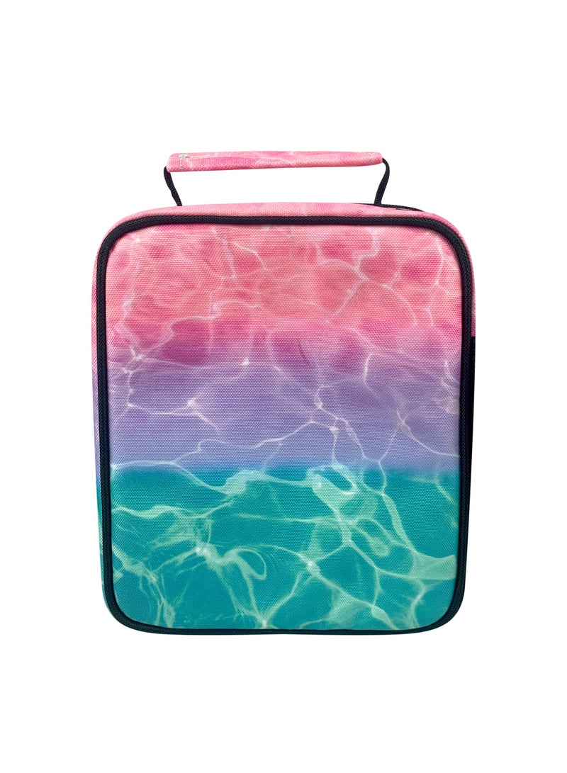 HYPE Kids Lunch Bag Pastel Pool - 4L Insulated Lunch Box with Thermal PVC Lining for School and Travel - Image 4
