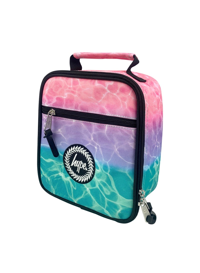 HYPE Kids Lunch Bag Pastel Pool - 4L Insulated Lunch Box with Thermal PVC Lining for School and Travel - Image 2