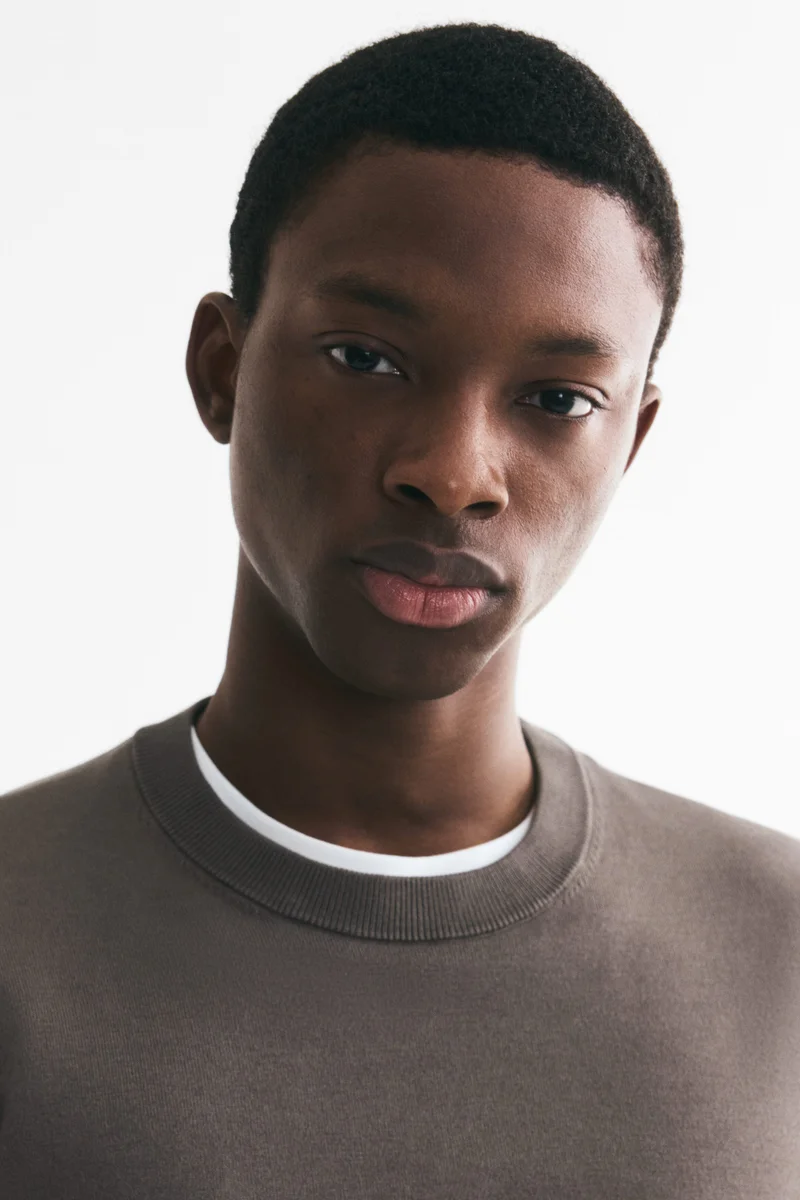 H&M Regular Fit Fine-knit jumper