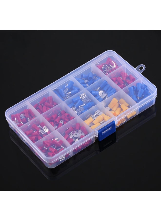 280PCS Assorted Crimp Spade Terminal Insulated Electrical Wire Cable Connector Kit Set Male Female  - Image 2