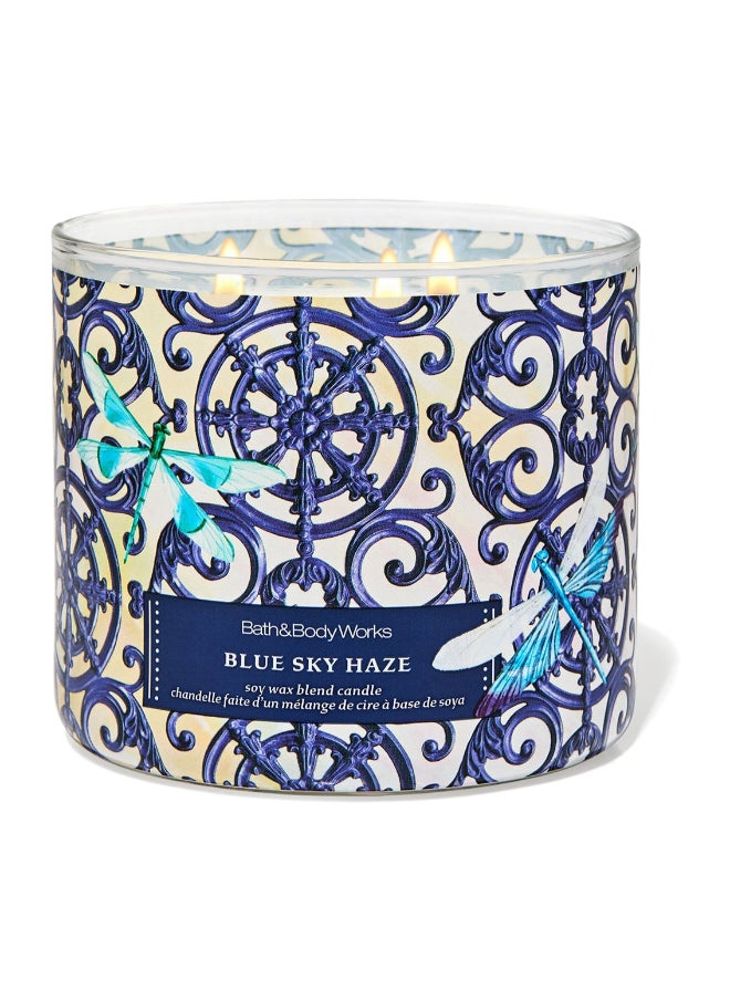 Bath & Body Works Blue Sky Haze 3-Wick Candle 