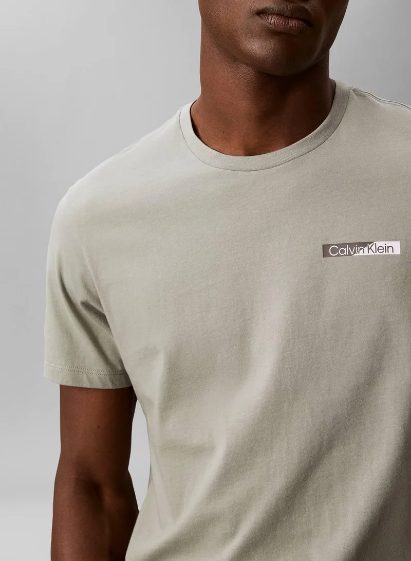 CALVIN KLEIN Shadow Graphic T-Shirt for Men | Best Price UAE