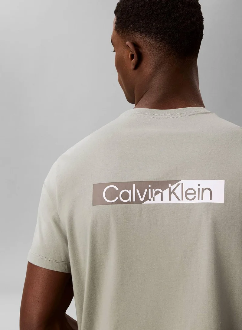 CALVIN KLEIN Shadow Graphic T-Shirt for Men | Best Price UAE