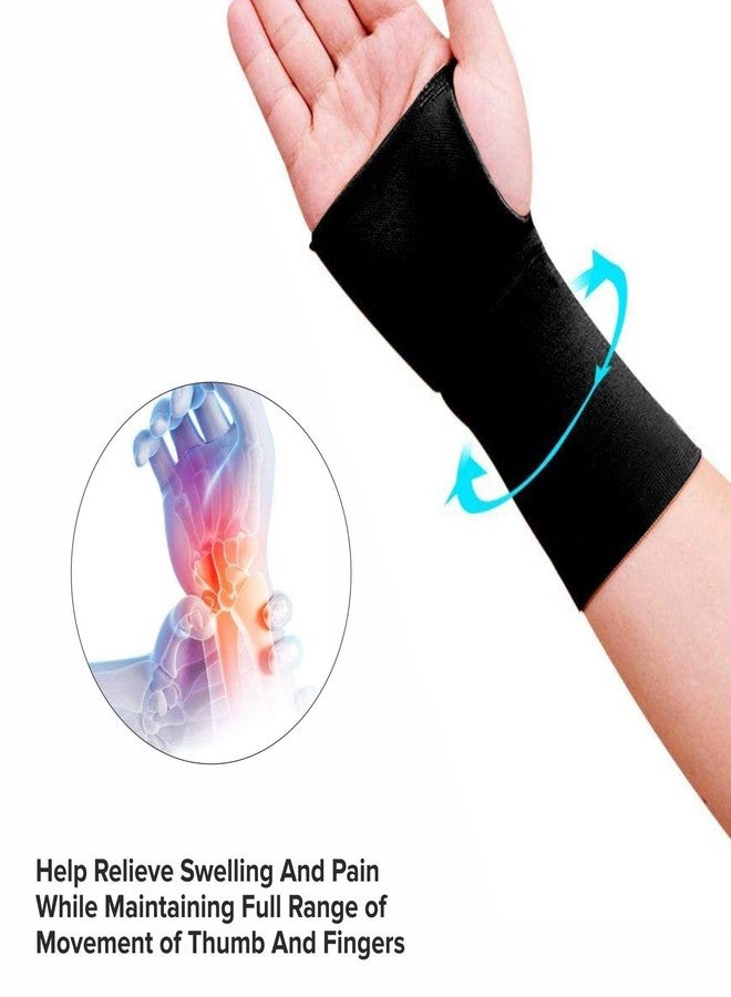Mueller 76059 Elastic Wrist Support, Large (Black) - Image 2
