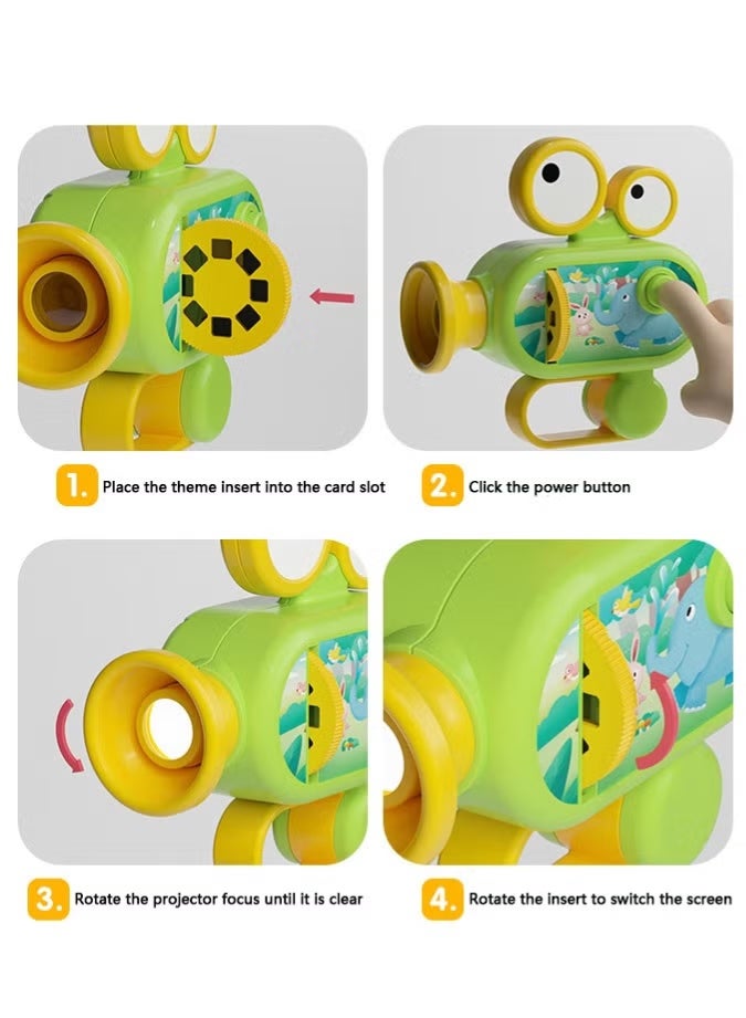 أيينجل لعبة مصباح يدوي STEM للأطفال، ألعاب للتنمية المبكرة، قصص قبل النوم ونظام تعليمي تفاعلي، ألعاب تعليمية وتربوية لتنمية المهارات المعرفية، ألعاب مصابيح يدوية للأطفال، 12 موضوعًا و96 صورة. - Image 2