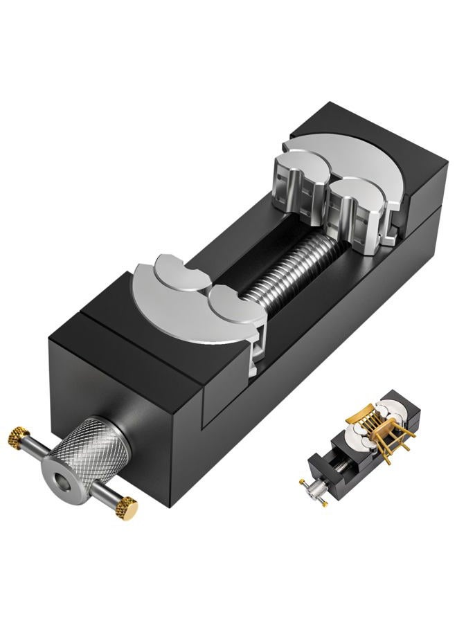 Luvan Vice - Fractal Vice for Any Shape, Drill Press 2.4", Jaw Opening, Six Independent Pieces, Precision Movement, Self-Adjusting - Image 1