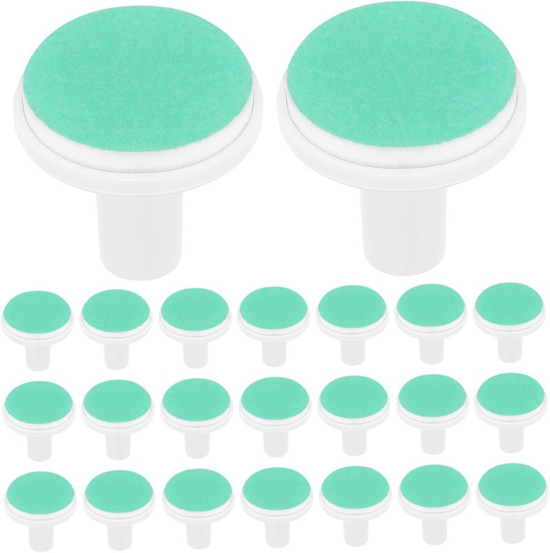 DOITOOL Baby Nail File Pads 24Pcs Baby Nail Trimmer Replacement Pads Electric Baby Nail Grinding Heads for Standard Electric Kid Nail Trimmer Suits to Newborn Infant Toddler Over 12 Months - Image 1
