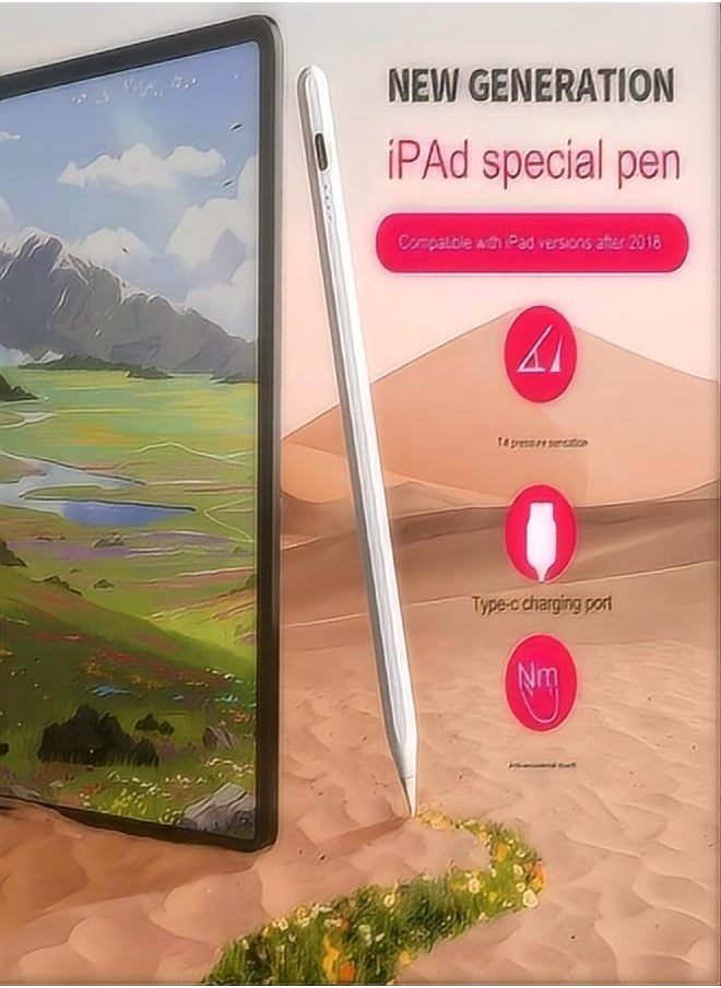 HaveDream Active Capacitive Pen IPad Pencil Suitable For Apple Pen Touch Screen Stylus (4 Lights IPad Dedicated Capacitive Pen)  - Image 1