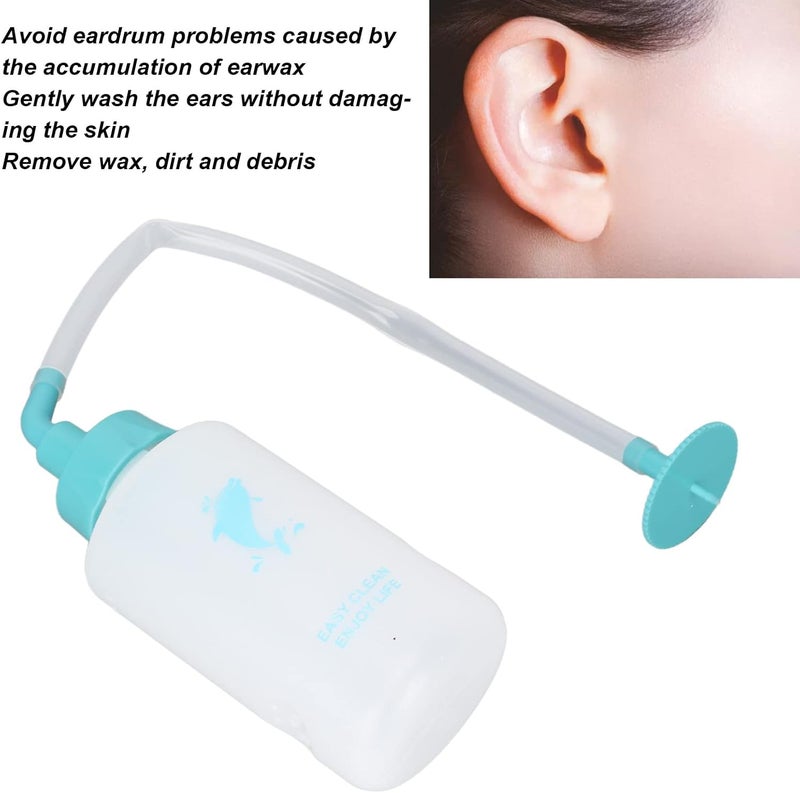 klarako Ear Wax Cleaner Kit, Ear Cleaner Cleaning Bottle Earwax Removal Kit Irrigation Set for Cleaning The Ears of Children and Adults - Image 4