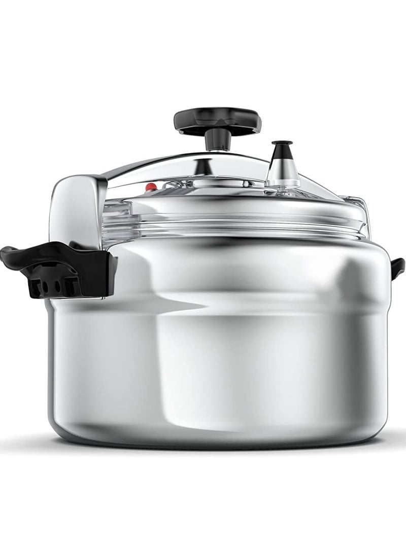 ريفورا قدر ضغط مصنوع من الألومنيوم أسود/ فضي 3L / 5L / 7L / 9L / 11L / 15L - Image 4