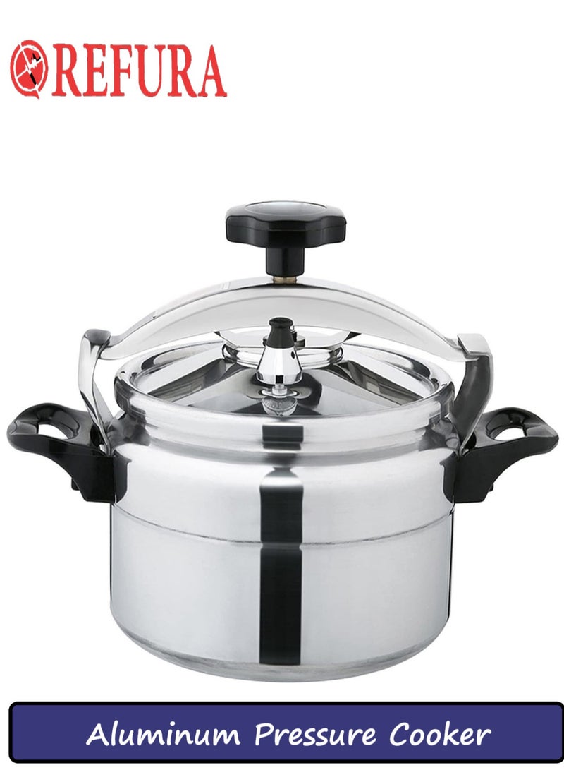 ريفورا قدر ضغط مصنوع من الألومنيوم أسود/ فضي 3L / 5L / 7L / 9L / 11L / 15L - Image 1