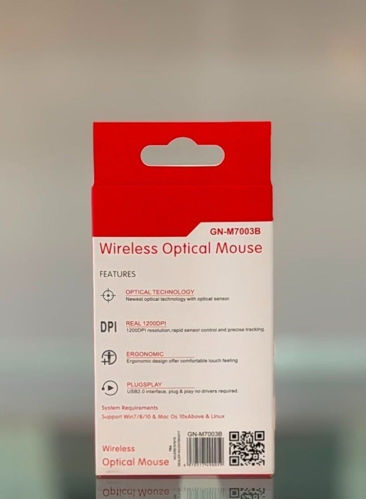Genuine Wireless Optical Mouse GN-M7003B - Image 2