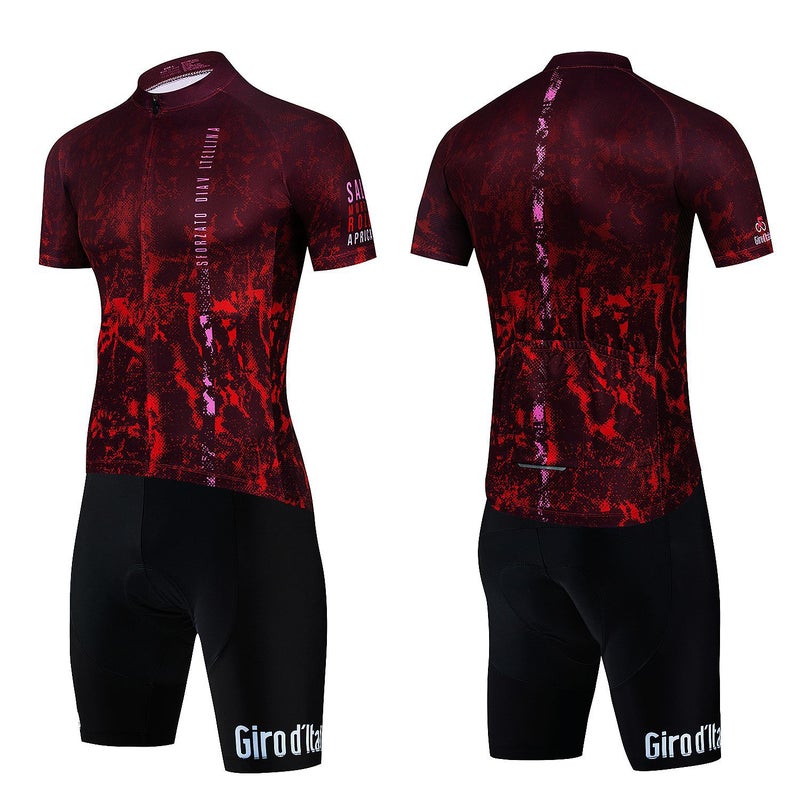 Cycling Jersey Set New Cycling Jersey Short-Sleeved Suit Men'S Mountain Bike Cycling Pants Factory - Image 4