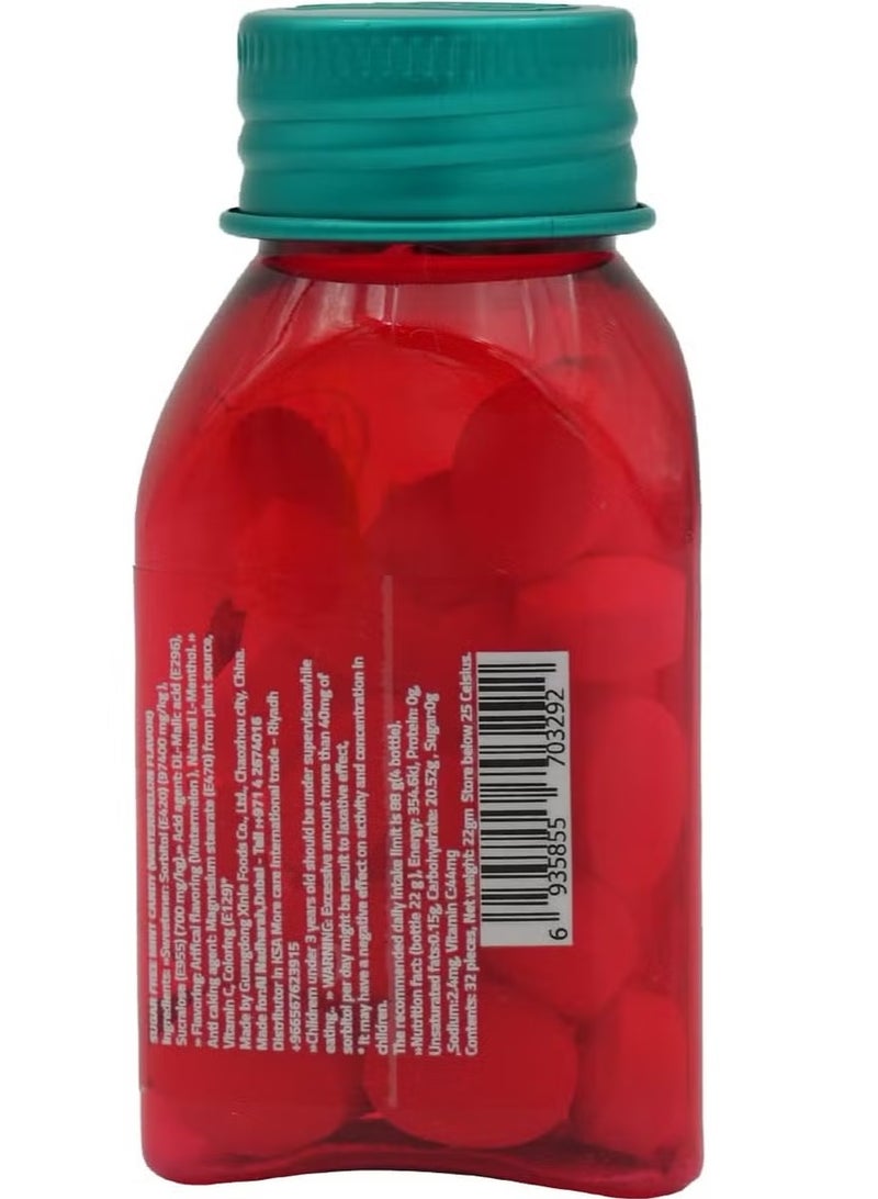 Dosfarm Vitamin C And D Sugar Free Mint Candy Watermelon Flavor - Image 2