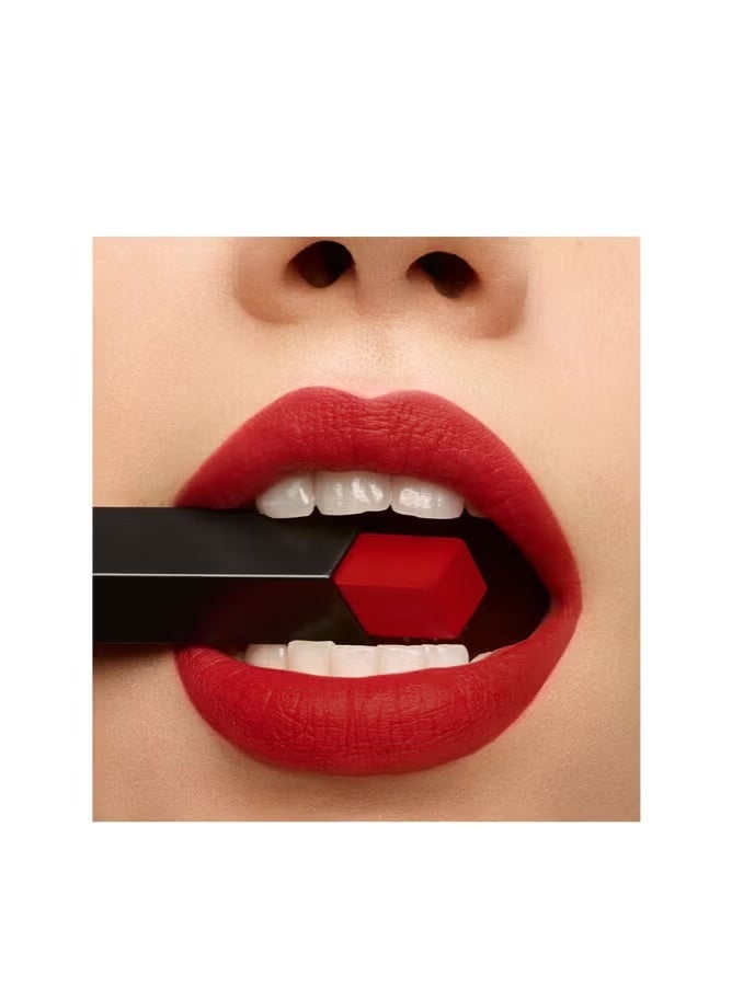 ایو سن لوران مجموعة أحمر الشفاه غير اللامع من أف سان لوران، بيور كوتور ريد ذا سليم - أحمر شفاه غير لامع يدوم طويلاً ومريح - 108 روج ديفيتو - Image 4