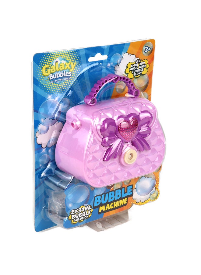 Galaxy Bubbles Bubble Purse With 2x34ml Bubble Solution  - Image 3