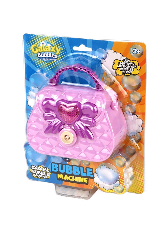 Galaxy Bubbles Bubble Purse With 2x34ml Bubble Solution  - Image 4