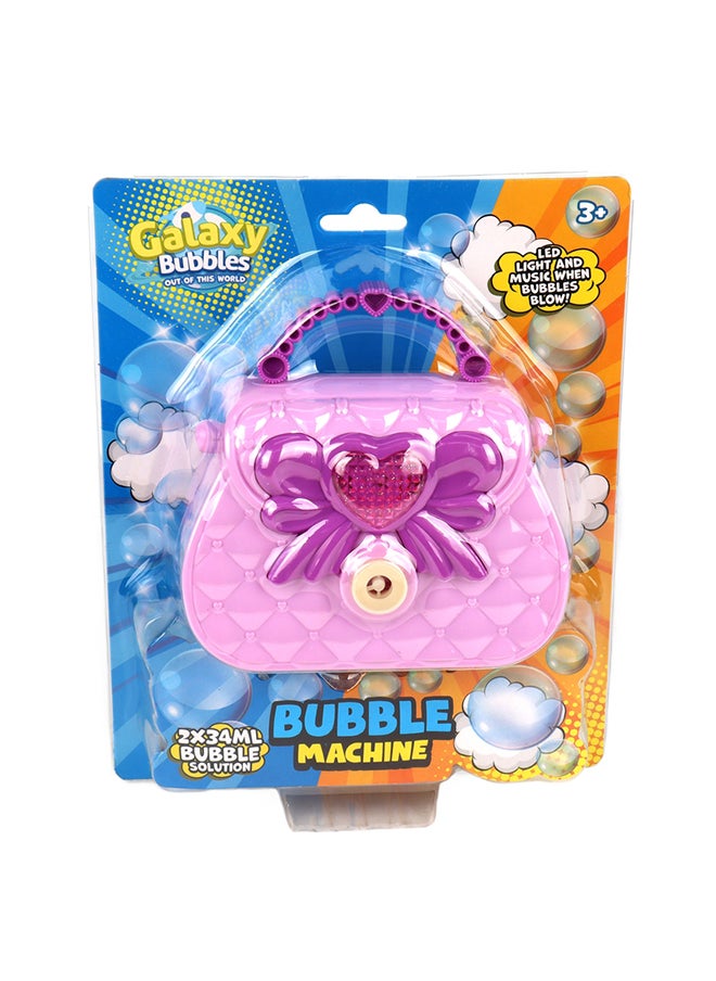Galaxy Bubbles Bubble Purse With 2x34ml Bubble Solution  - Image 2