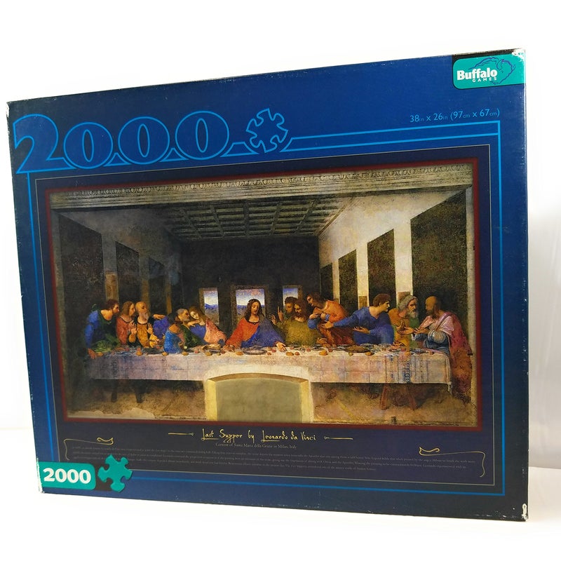 Buffalo Games 2000 Piece Jigsaw Puzzle The Last Supper - Image 3