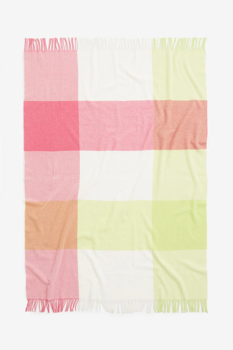 اتش اند ام Wool-Blend Blanket