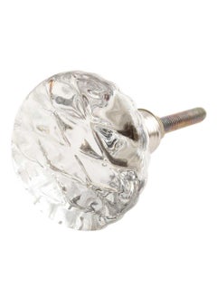 Indian-Shelf IndianShelf 8 Packs Glass Clear Oval Drawer Knobs for Kitchen Cabinet Knobs Door Decorative Dresser Pulls Luxury Crafted by Hand 